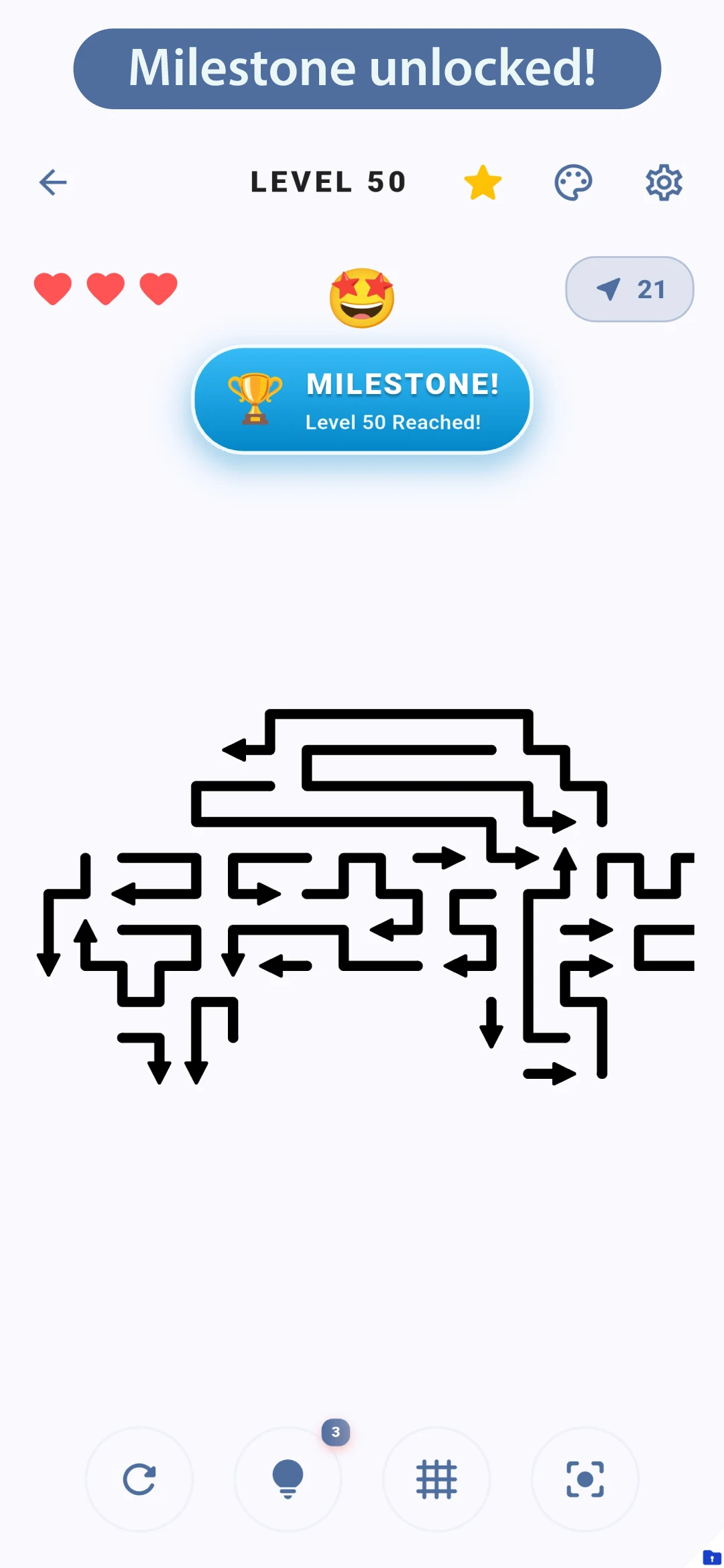 Arrow Puzzle Game screenshot