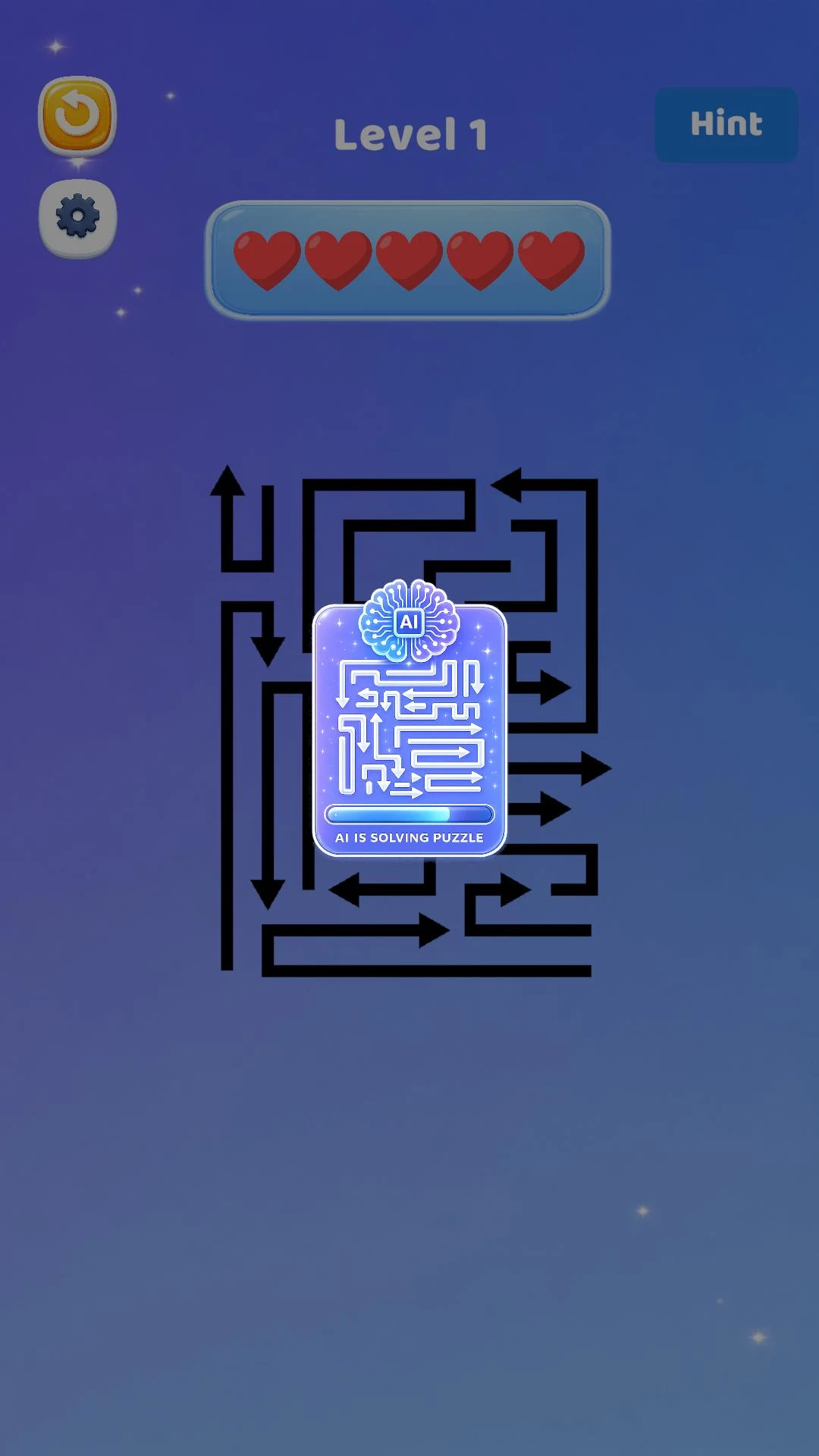 Arrow Puzzle Game screenshot